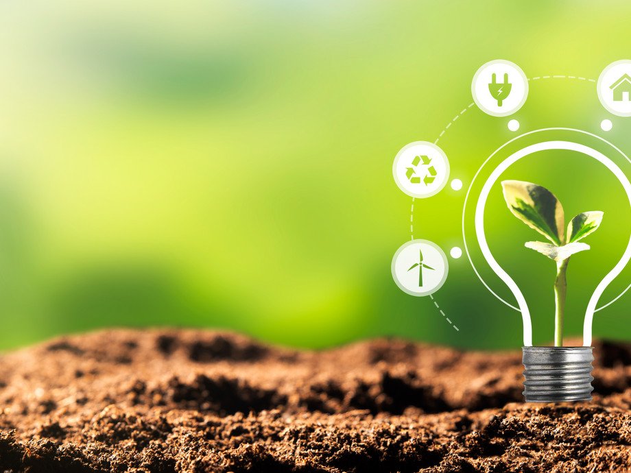 Renewable, sustainable energy sources concept Digitalisation for Sustainability with Energy++